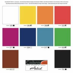 Talens | COBRA Water-mixable — Artist Oil Paint ○ Gift Set -GREATART Sales Talens7CCOBRAwater mixableE28094ArtistoilpaintE2978Bgiftset 3