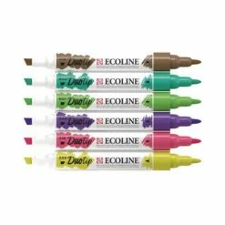 Talens Ecoline Duotip Marker Botanical Set 7 Talens Ecoline Duotip Marker Botanical Set -GREATART Sales TalensEcolineDuotipMarkerBotanicalSet 1