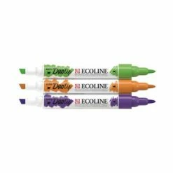 Talens Ecoline Duotip Marker Secondary Colour Set -GREATART Sales TalensEcolineDuotipMarkerSecondaryColourSet 1