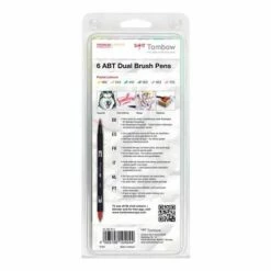 Tombow® Tombow ABT Dual 6 Brush Pen Sets 10 Tombow® Tombow ABT Dual 6 Brush Pen Sets -GREATART Sales TombowABTDual6BrushPenSets 2
