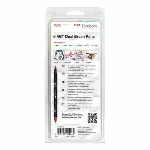 Tombow® Tombow ABT Dual 6 Brush Pen Sets 5 Tombow® Tombow ABT Dual 6 Brush Pen Sets - Image 3