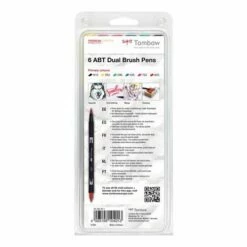 Tombow® Tombow ABT Dual 6 Brush Pen Sets 11 Tombow® Tombow ABT Dual 6 Brush Pen Sets -GREATART Sales TombowABTDual6BrushPenSets 3