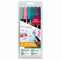 Tombow® Tombow ABT Dual 6 Brush Pen Sets 12 Tombow® Tombow ABT Dual 6 Brush Pen Sets -GREATART Sales TombowABTDual6BrushPenSets 4