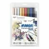 Tombow® Tombow ABT Dual Brush Pen Manga Sets -GREATART Sales TombowABTDualBrushPenMangaSets