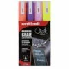 Uni-Ball Fluorescent Chalk Marker Set -GREATART Sales Uni BallFluorescentChalkMarkerSet