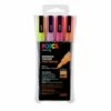 Uni Posca Glitter Markers PC-3ML Sets Of 4 -GREATART Sales UniPoscaGlitterMarkersPC 3MLSetsof4