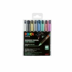 Uni Posca Marker Set PC-1MR Metallic