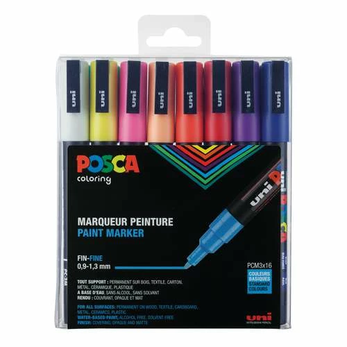 Uni Posca PC-3M Marker Sets 4 Uni Posca PC-3M Marker Sets - Image 2