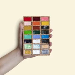 VIVIVA COLORS | Watercolor Pans Set - Deluxe 24 Pan Set -GREATART Sales VIVIVACOLORS7CWatercolorPansSet Deluxe24panset 3