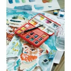 Van Gogh | Watercolour Pocket Box Special Edition — 12 Half Pans -GREATART Sales VanGogh7CWatercolourPocketBoxspecialeditionE2809412halfpans 4