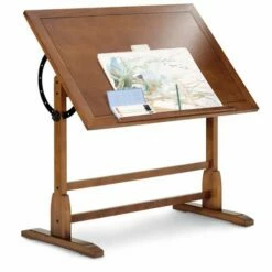 Vintage Studio Design Wooden Drawing Table 10 Vintage Studio Design Wooden Drawing Table -GREATART Sales VintageStudioDesignWoodenDrawingTable 3