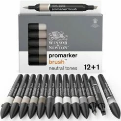 Winsor & Newton 12 BrushMarker Sets