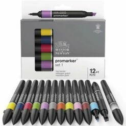 Winsor & Newton 12 Promarker Sets