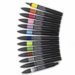 Winsor & Newton 12 Promarker Sets -GREATART Sales Winsor26amp3BNewton12PromarkerSets 5