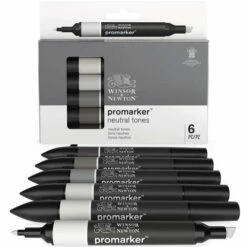 Winsor & Newton 6 Promarker Sets -GREATART Sales Winsor26amp3BNewton6PromarkerSets 2