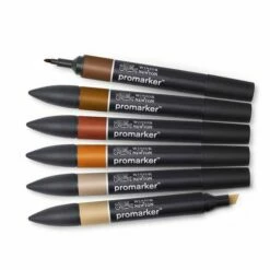 Winsor & Newton 6 Promarker Sets -GREATART Sales Winsor26amp3BNewton6PromarkerSets 5