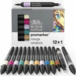 Winsor & Newton | Promarker™ Sets — 12 Markers -GREATART Sales Winsor26amp3BNewton7CPromarkerE284A2SetsE2809412markers 3