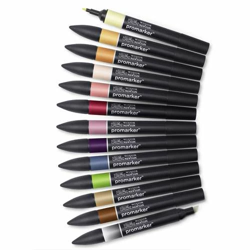 Winsor & Newton | Promarker™ Special Manga Pens — 12 Pen Sets 6 Winsor & Newton | Promarker™ Special Manga Pens — 12 Pen Sets - Image 4