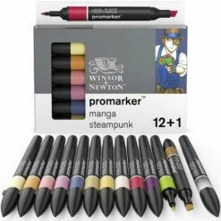 Winsor & Newton | Promarker™ Special Manga Pens — 12 Pen Sets 12 Winsor & Newton | Promarker™ Special Manga Pens — 12 Pen Sets -GREATART Sales Winsor26amp3BNewton7CPromarkerE284A2SpecialMangaPensE2809412pensets 4