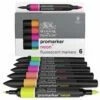 Winsor & Newton BrushMarker Fluorescent Set