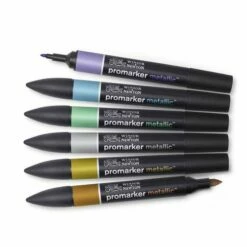 Winsor & Newton BrushMarker Metallic Set -GREATART Sales Winsor26amp3BNewtonBrushMarkerMetallicSet 2