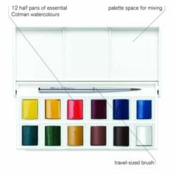 Winsor & Newton Cotman Pocket Watercolour Box -GREATART Sales Winsor26amp3BNewtonCotmanPocketWatercolourBox 4