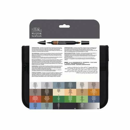 Winsor & Newton Promarker Architecture Set 4 Winsor & Newton Promarker Architecture Set - Image 2