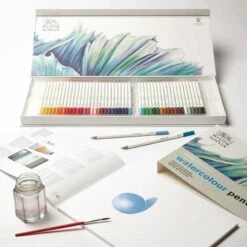 Winsor & Newton Studio Collection Watercolour Pencil Set -GREATART Sales Winsor26amp3BNewtonStudioCollectionWatercolourPencilSet 5