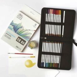 Winsor & Newton Studio Collection Watercolour Pencil Wallet -GREATART Sales Winsor26amp3BNewtonStudioCollectionWatercolourPencilWallet 5