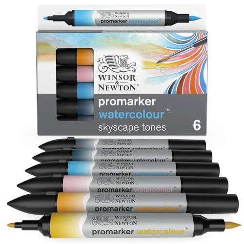 Winsor & Newton Watercolour Marker Themed Tones Sets 6 Winsor & Newton Watercolour Marker Themed Tones Sets - Image 4